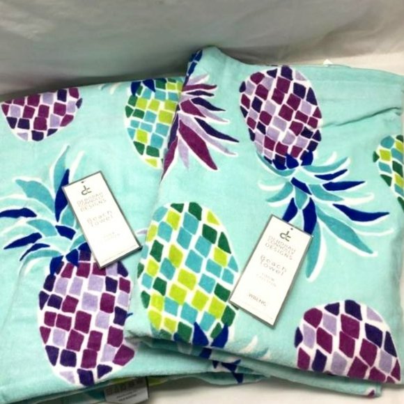 Deborah Connolly Bath Deborah Connolly Pineapple Beach Towel Poshmark